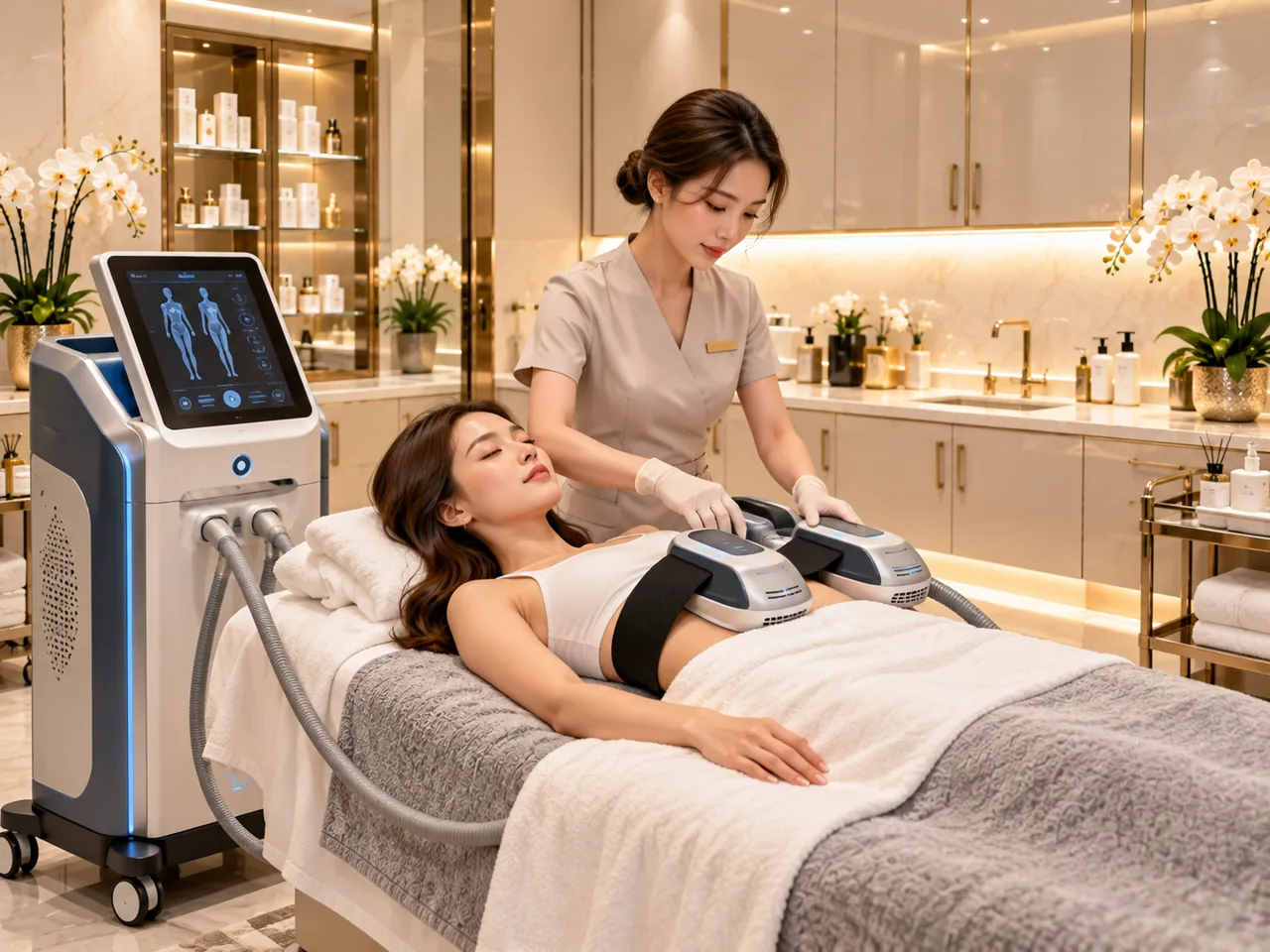 纤体塑形 AI 图片